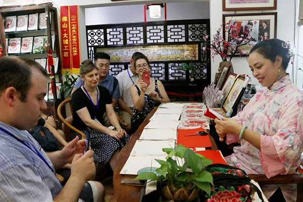 &ldquo;2019文化中国行&rdquo;活动走进佛山，海外学员大赞传统文化