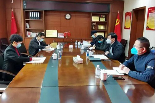 禅城区副区长渠铮带队调研区民政局疫情防控工作