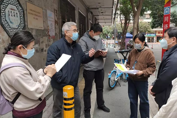 佛山市民政局带队调研体育社区疫情防控工作