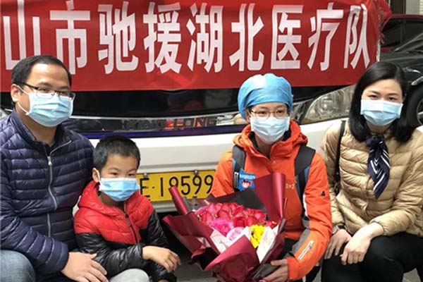 勒流派出所&ldquo;蓝衣战士&rdquo;送别&ldquo;白衣天使&rdquo;妻子
