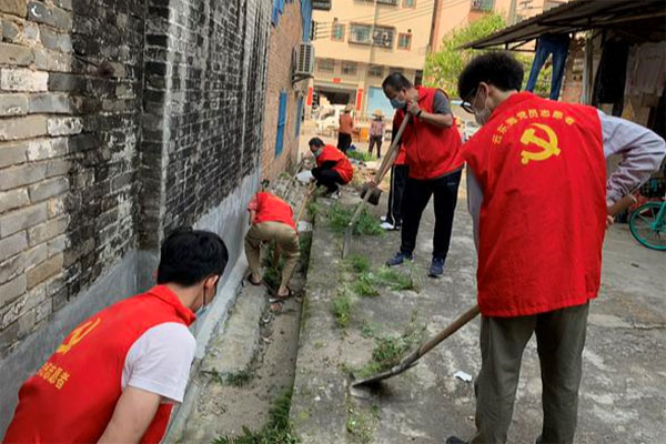 佛山三水云东海：&ldquo;红马甲&rdquo;抗疫一线显风采