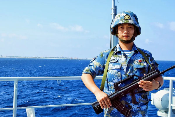 向海图强，逐梦深蓝，南海退役老兵为海军代言