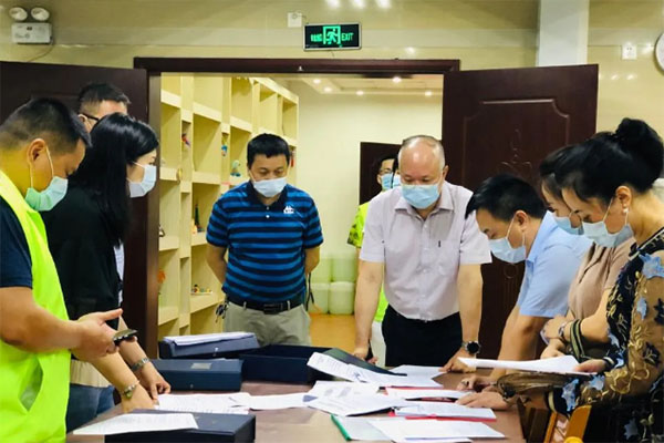 禅城区残联对残疾人康园中心复园复训工作进行全面检查