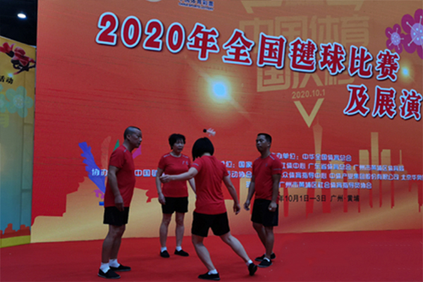 顺德毽球高手代表广东省出赛，荣获展演项目二等奖