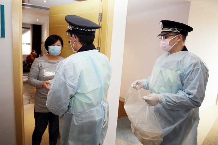 隔离不隔情，这群人吃上了张槎民警送来的元宵汤圆！