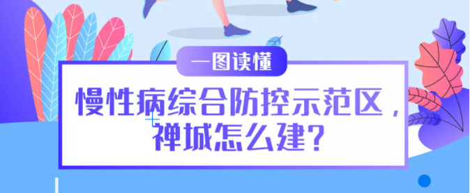 慢性病综合防控示范区，禅城怎么建？一图看懂！