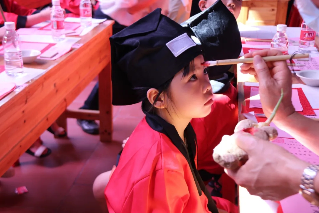 朱砂启智，开笔破蒙！张槎大沙盘活古村文化