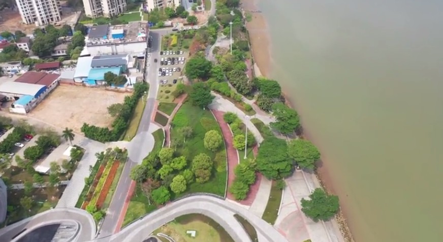 佛山顺德容桂&ldquo;情怀河&rdquo;改造 居民出门见景