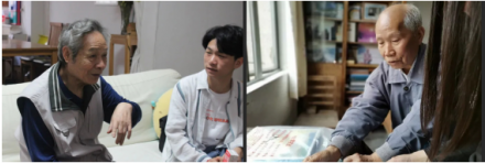 追寻红色记忆 献礼建党百年：佛科院五老党员专访活动