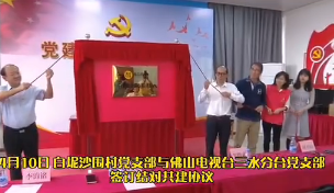 媒体乡村党建结对 共促乡村振兴发展