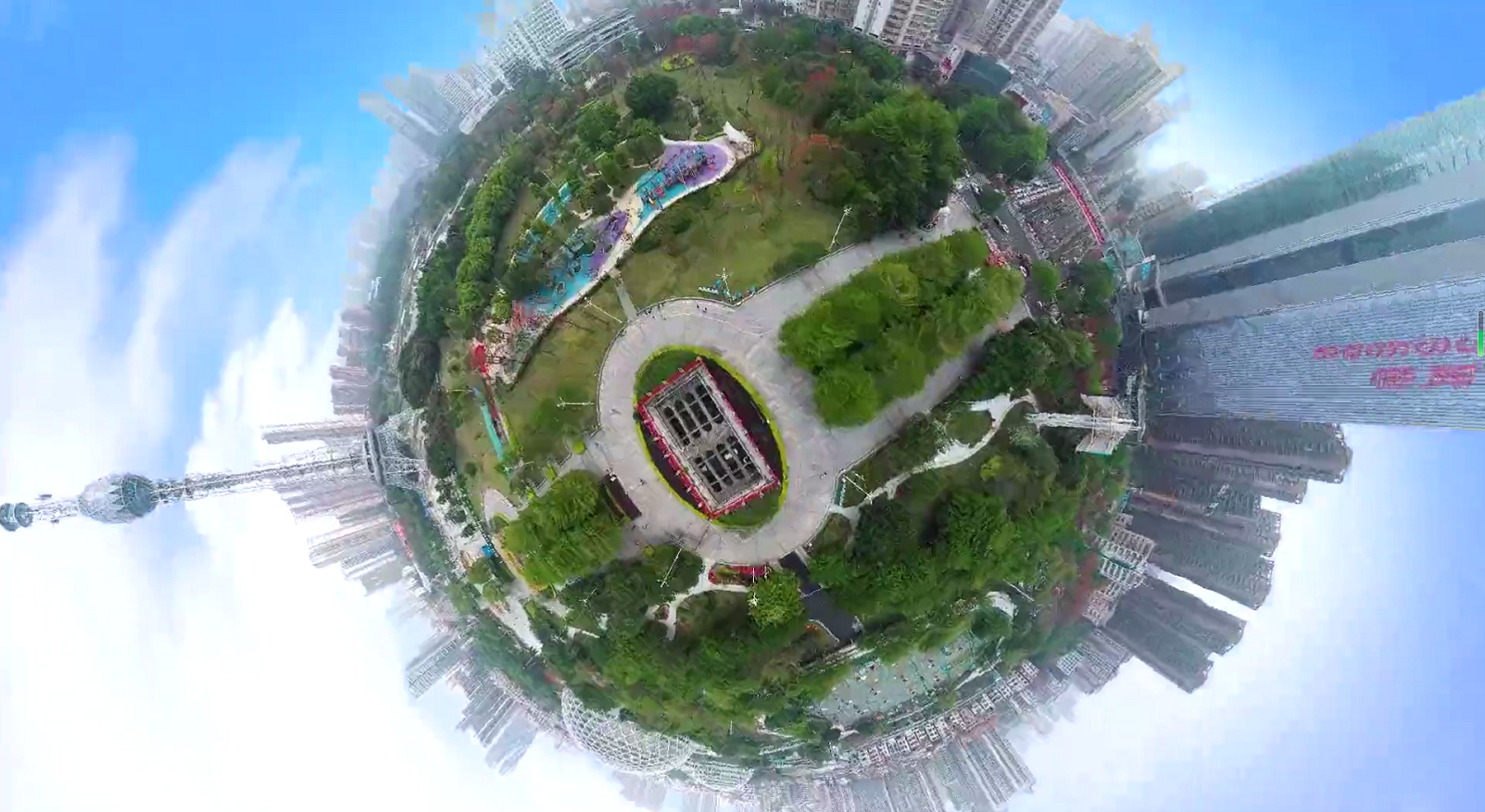 在线逛gai！今天带你360度全景漫游禅城