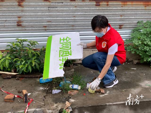 党建联盟吹哨，白坭300党员下沉一线开展爱卫志愿活动