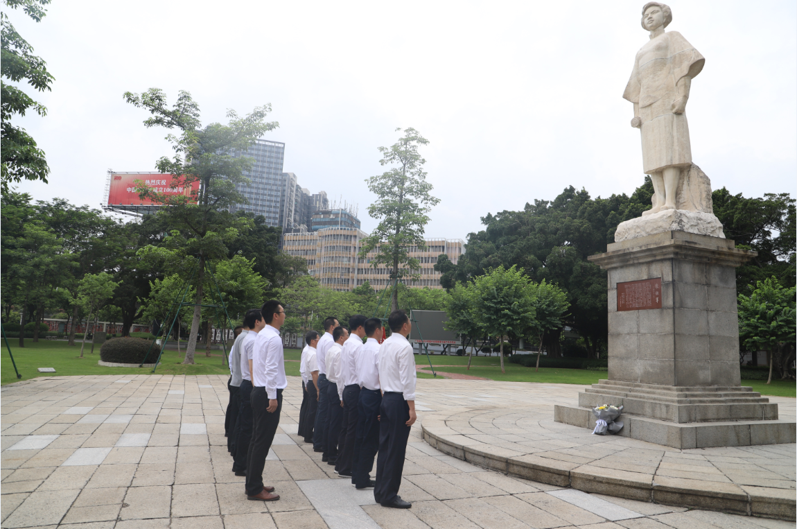 市财政局领导班子参观红色教育基地、深化党史学习教育