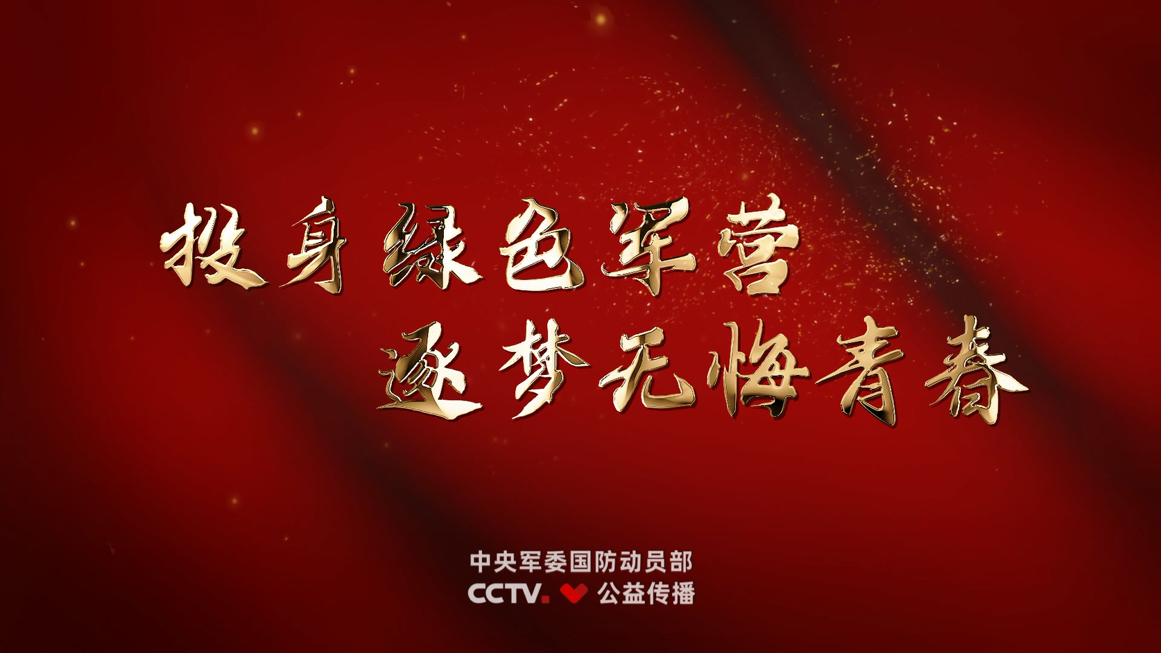 参军报国，不负韶华！