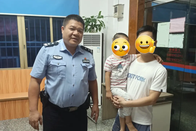 男童深夜独自出门找父母迷路 幸好有他们