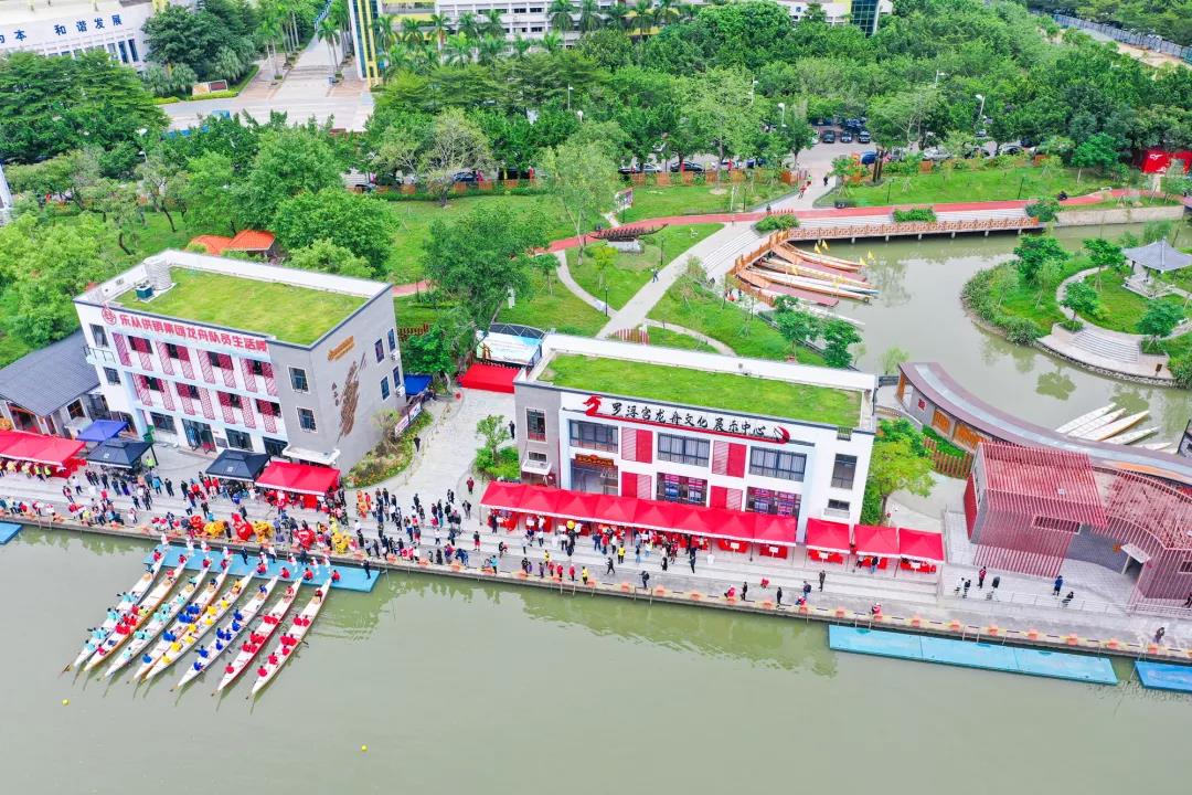 全新的顺德龙舟俱乐部乐从训练基地启用