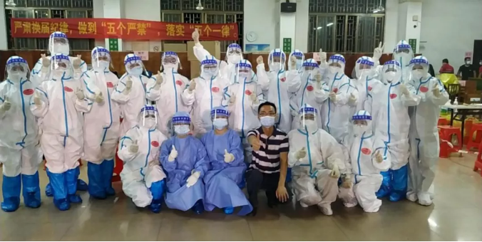 闻令而动，听令而行！九江医护再次出发，支援核酸检测一