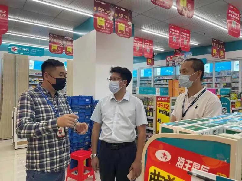 崔伟国副区长检查进口冷链和市场监管领域疫情防控工作