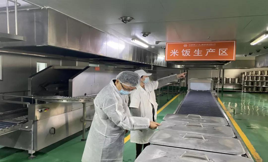禅城区开展集体配餐单位食品安全专项整治行动