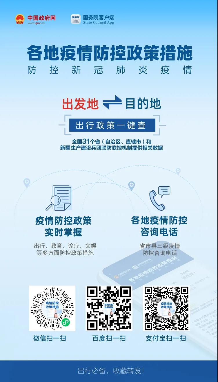 各地都有哪些疫情防控政策措施， 一分钟教会你怎么查！