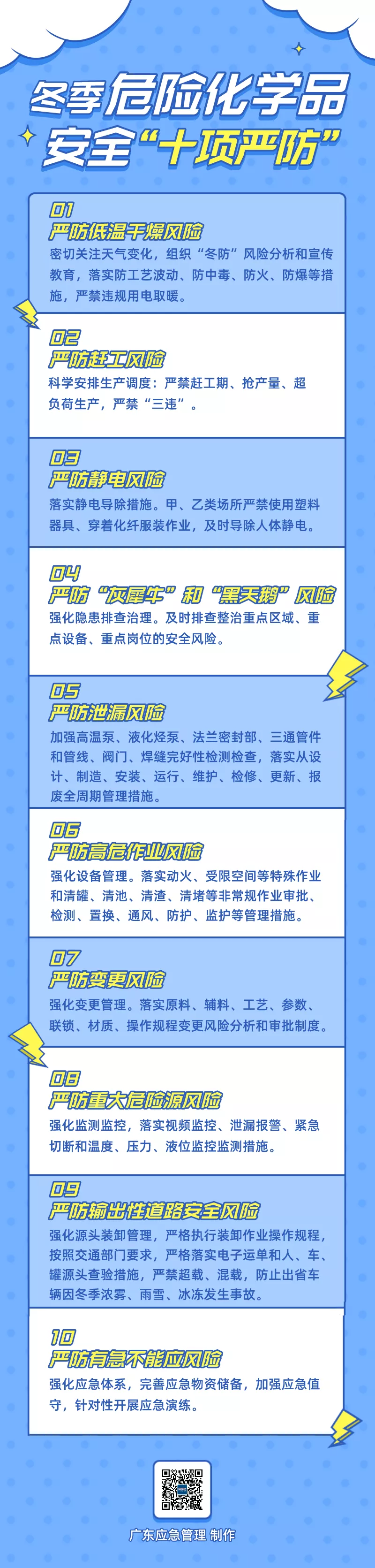 冬季危险化学品安全&ldquo;十项严防&rdquo;提示指引请查收~
