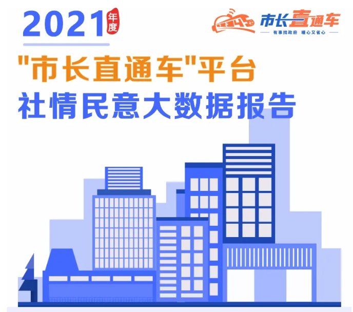 一图读懂&ldquo;市长直通车&rdquo;2021年度社情民意大数据报告