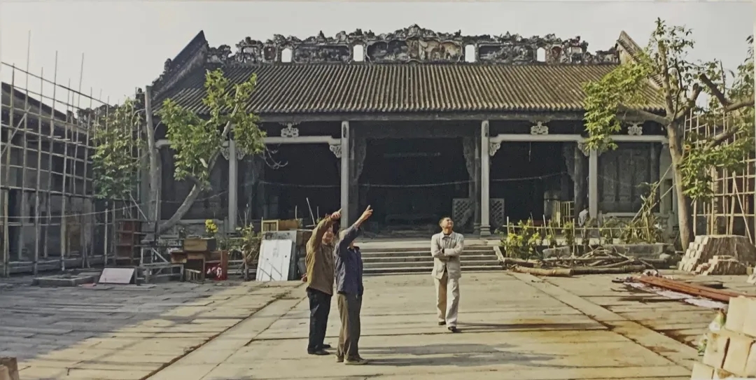 陈家祠百年大修&middot;微故事 | 望月台的石狮子