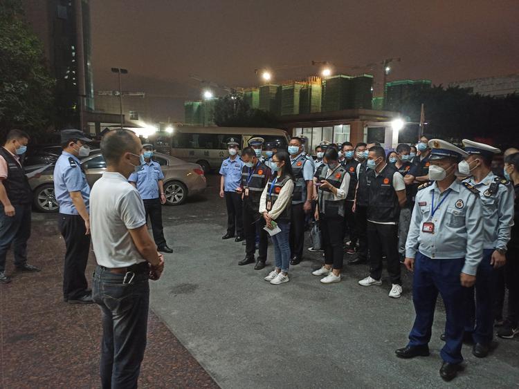 祖庙街道开展安全生产夜查行动