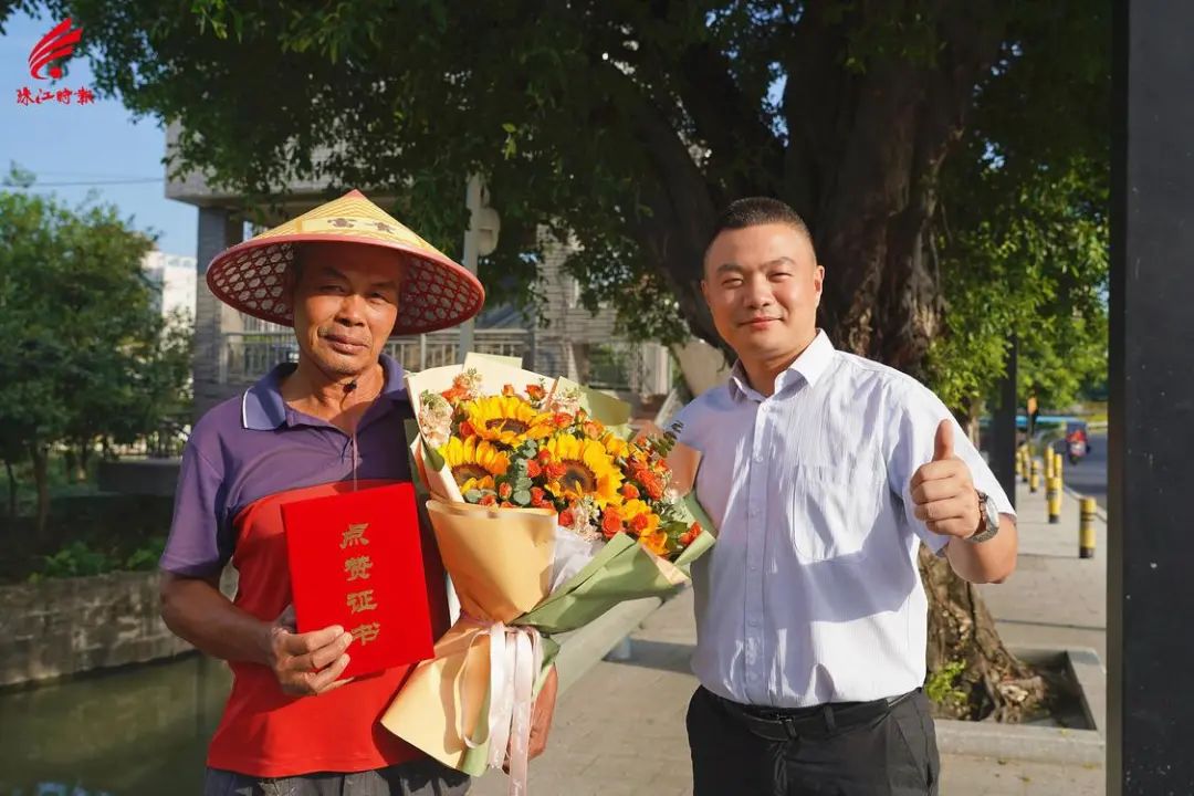 学好人 | 点赞！佛山65岁保洁员只身勇救两名落水者