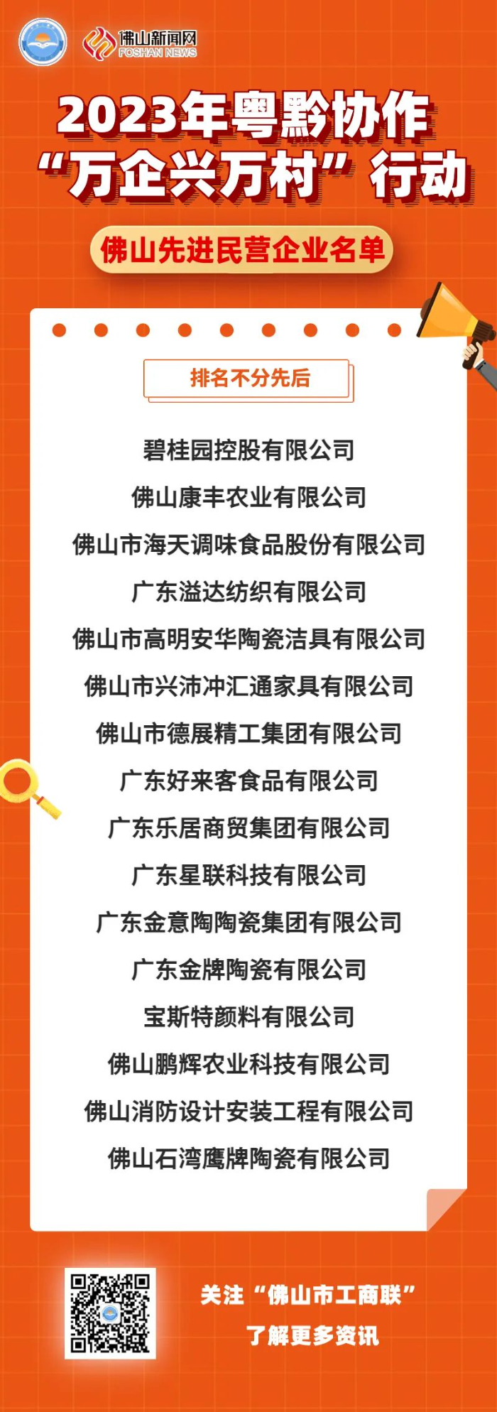 16家佛企获表扬！2023年粤黔协作&ldquo;万企兴万村行动先进民营企业名单公布