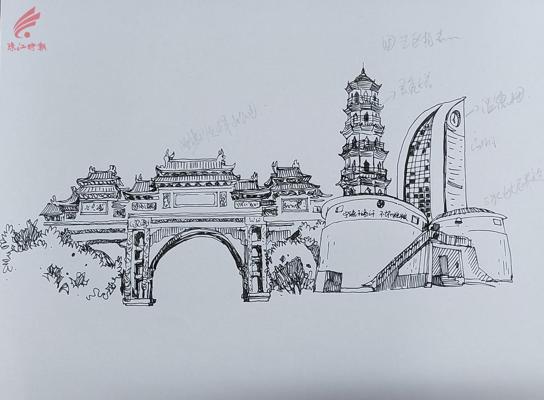 南海艺术家创作出《佛山徒步图》长卷，惊艳艺术圈