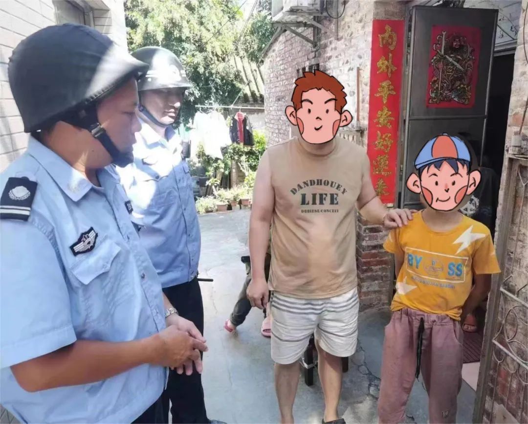 男孩偷偷外出玩耍，急坏家长，好在&hellip;&hellip;