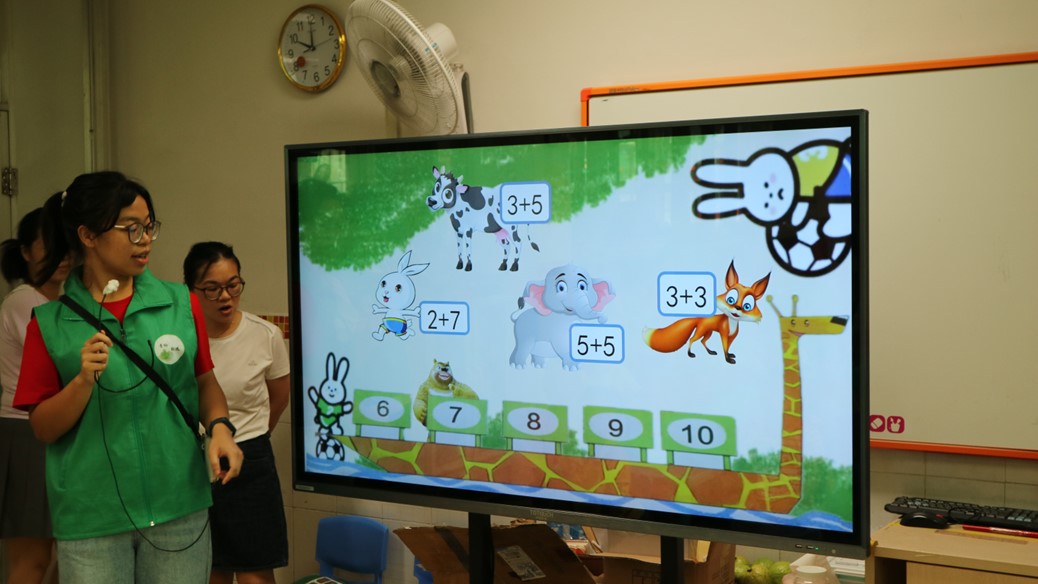 佛山学子三下乡，妙趣数学小课堂