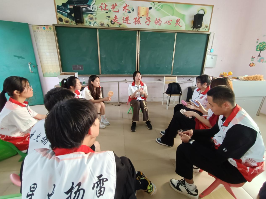 三下乡 | 马克思主义学院&ldquo;星火扬雷队&rdquo;：游园活动增乐趣，寓教于乐促成长