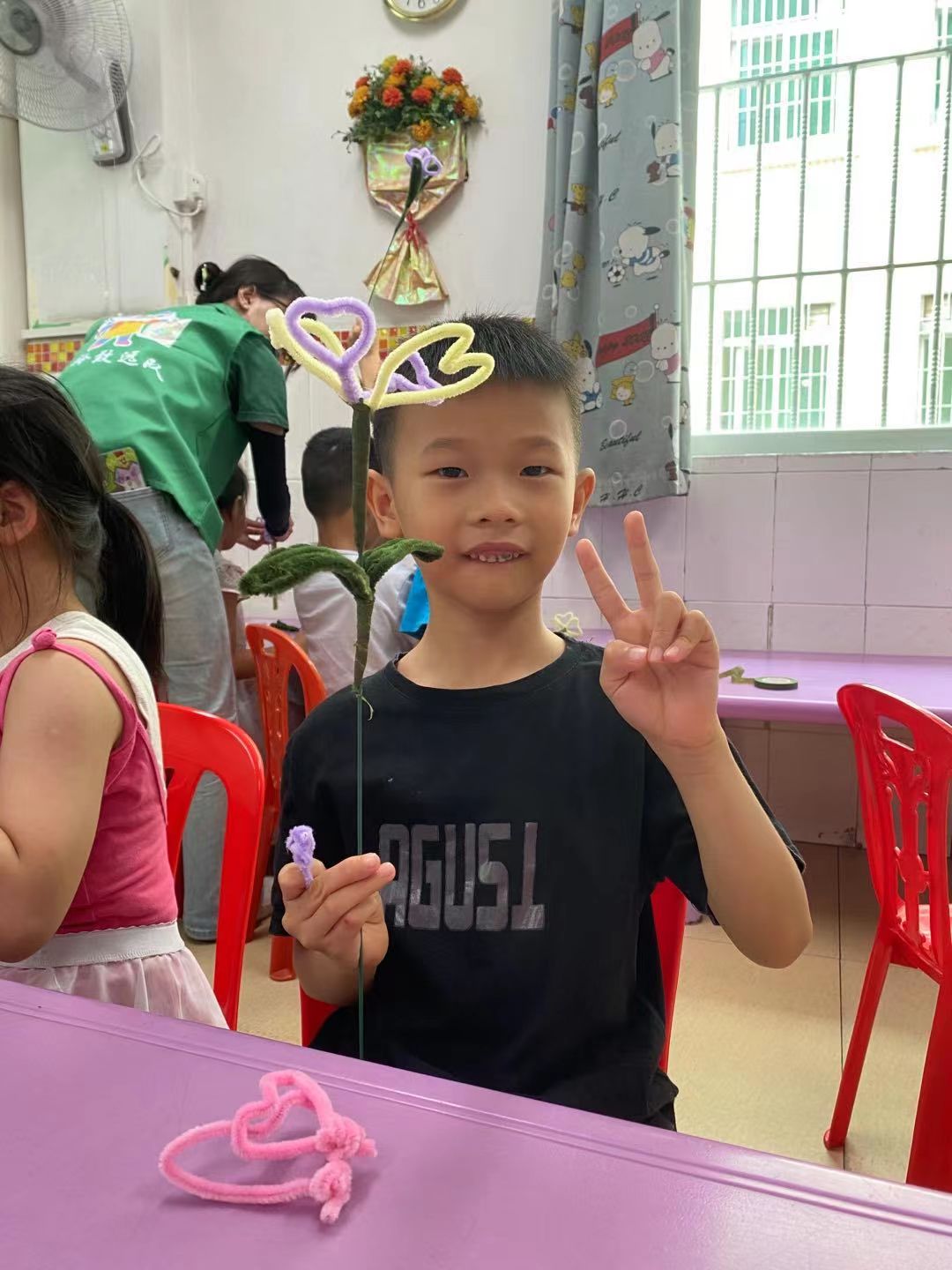 趣味手工课堂，守护可爱童真