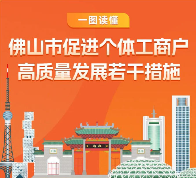 个体工商户迎利好！佛山出台21条培育帮扶措施，一图读懂&rarr;