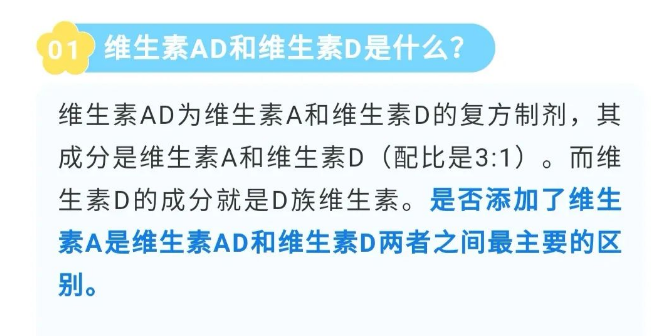 科普 | 到底该给孩子补充维生素AD还是维生素D？
