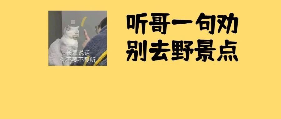 &ldquo;野景点&rdquo;突发涨水，多人瞬间被冲走！遇到该如何自救？