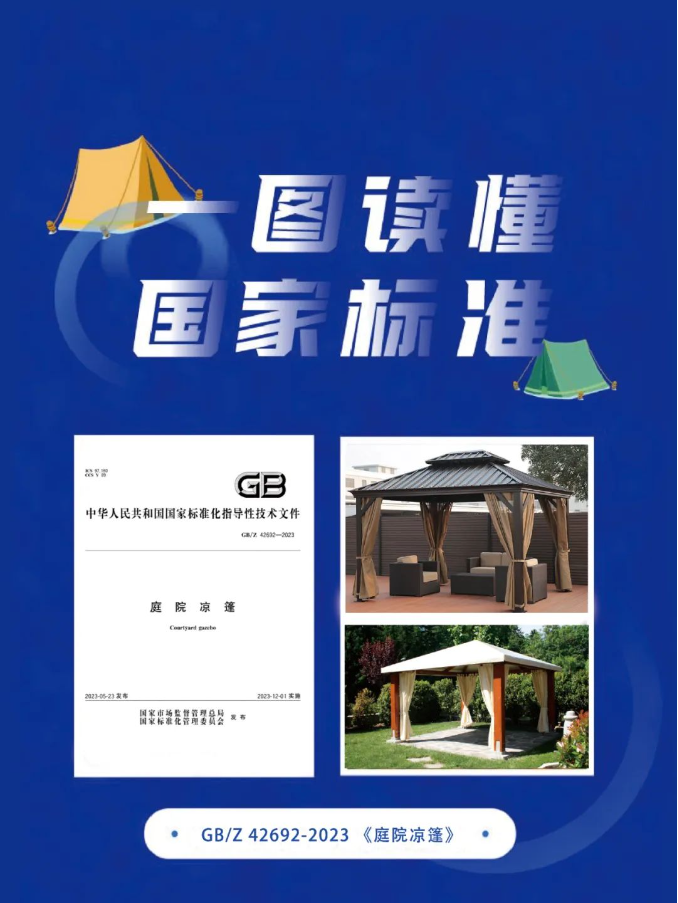一图读懂｜国家标准《庭院凉篷》