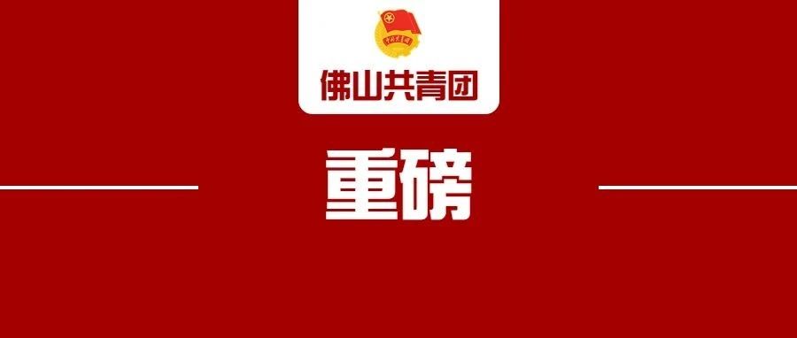 共青团佛山市第十五届委员会第七次全体（扩大）会议召开