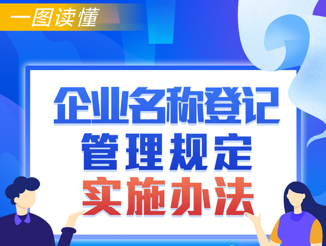一图读懂 | 企业名称登记管理规定实施办法
