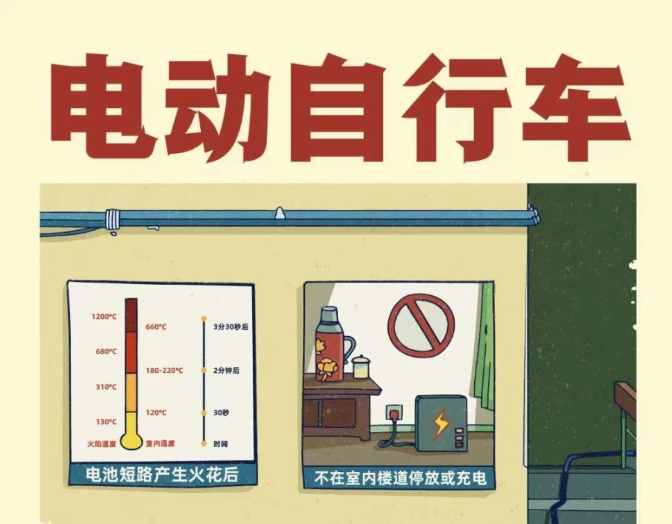 电动车起火如何防范与自救？速看&rarr;