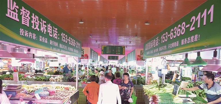 市市场监管局深入开展农贸市场提升行动 佛山441家农贸市场完成升级改造