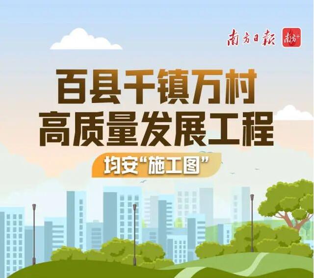 奋战2024！一图读懂顺德均安&ldquo;百千万工程&rdquo;施工图