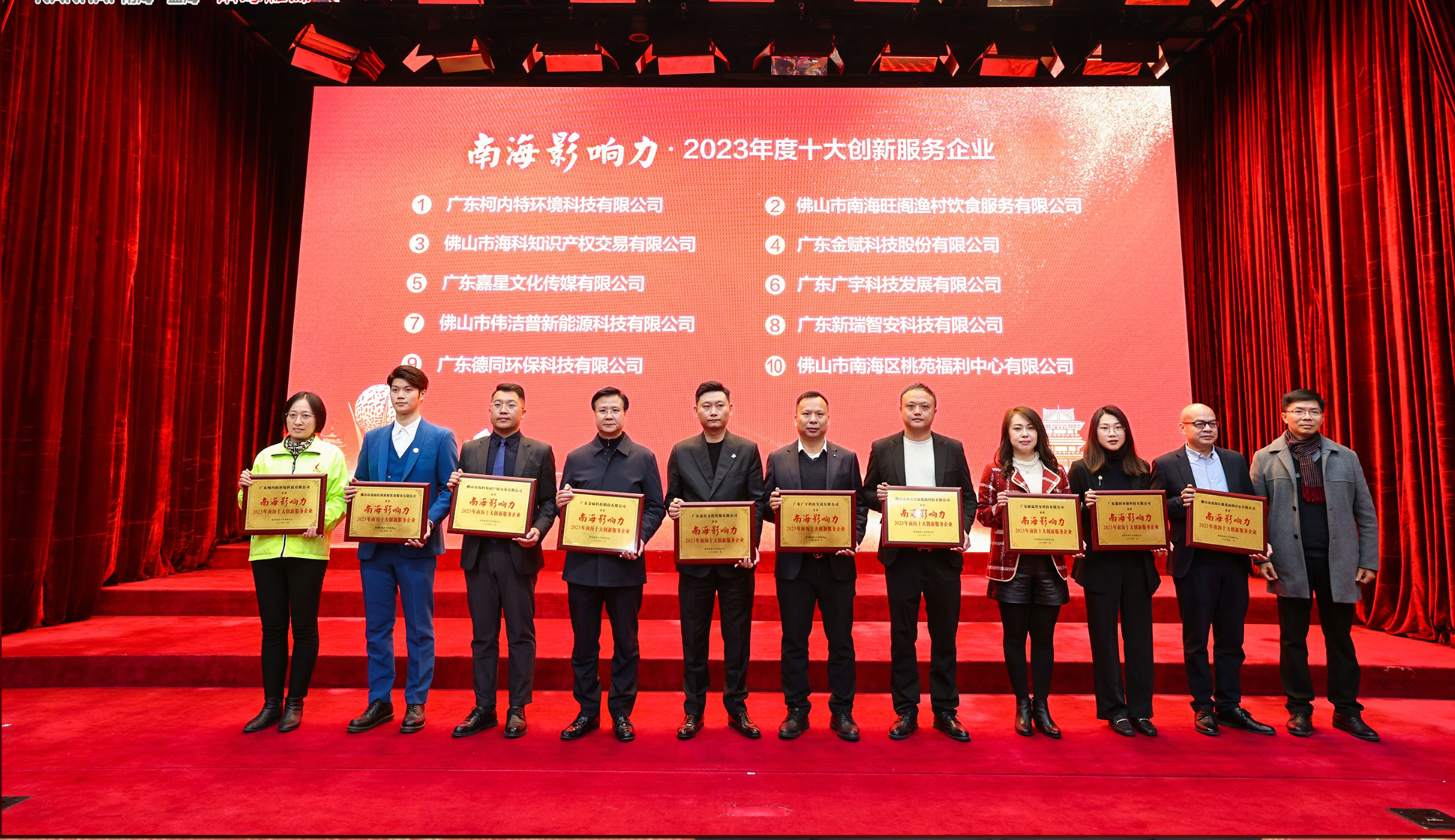 喜撷硕果 | 广宇科技荣获2023年度南海十大创新服务企业