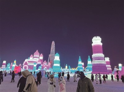  哈尔滨冰雪大世界里的&ldquo;顺德制造&rdquo;