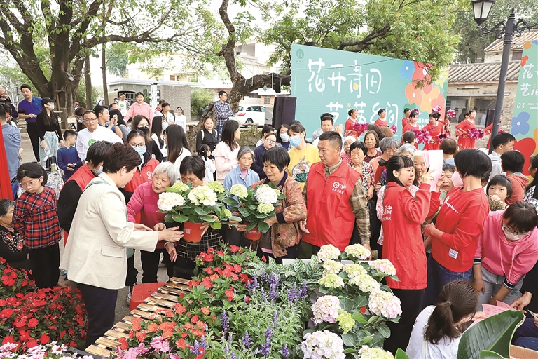 顺德区启动&ldquo;花开巷里，绿美家园&rdquo;行动