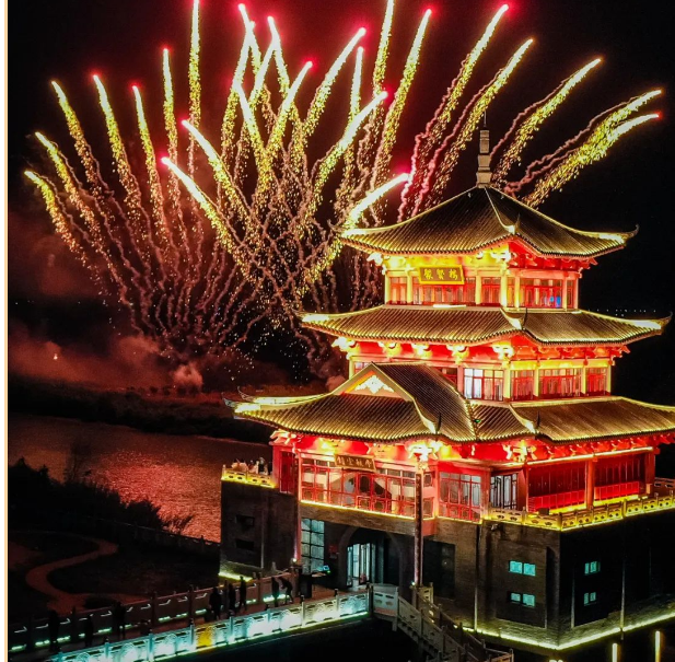 年味里的白坭（51）丨白坭元宵浪漫烟花秀，两度亮相广东电视台