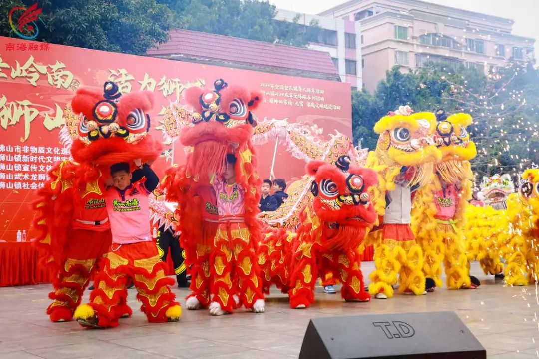 非遗文化 | 文明乡风助力狮队传承，&ldquo;雄狮少年&rdquo;正在跃起