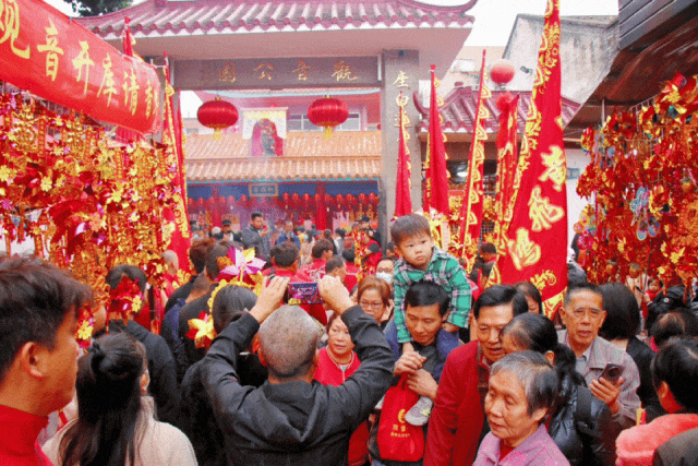 超墟撼！人人人人人！大沥北村生菜会今日开锣&rarr;